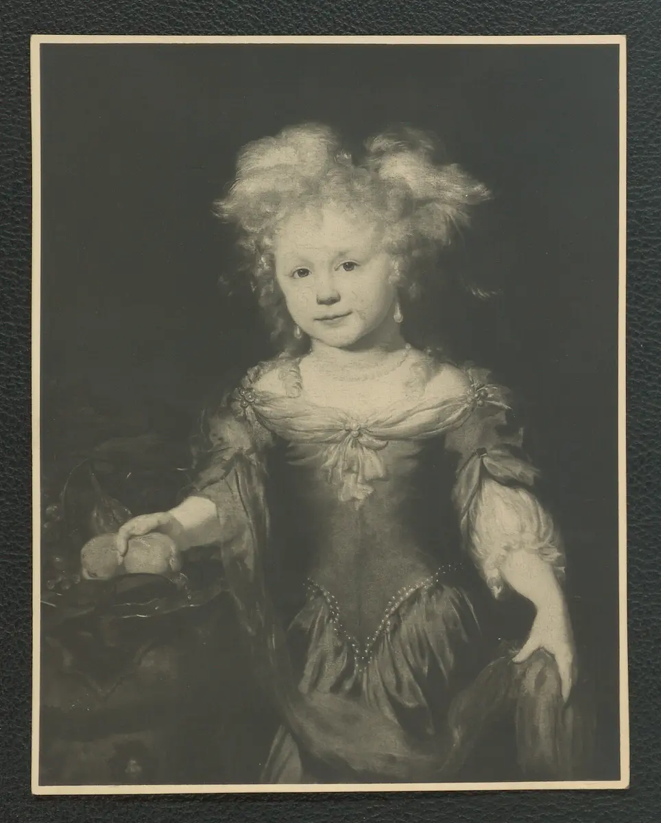Weenix: Kinderbildnis. Öl-Leinwand, 80,5 x 65 cm