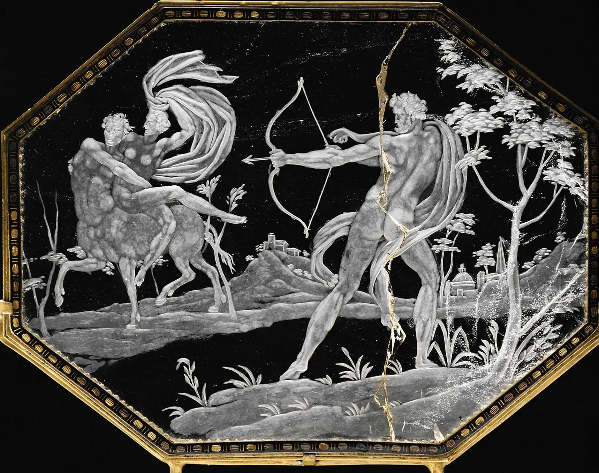 Fragment of a Casket with Depictions of the Hercules Myth