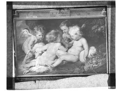 Christuskind mit Johannesknaben und zwei Engeln