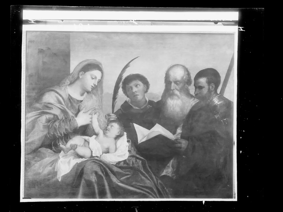 Maria mit Kind und den hll. Stephanus, Hieronymus und Mauritius