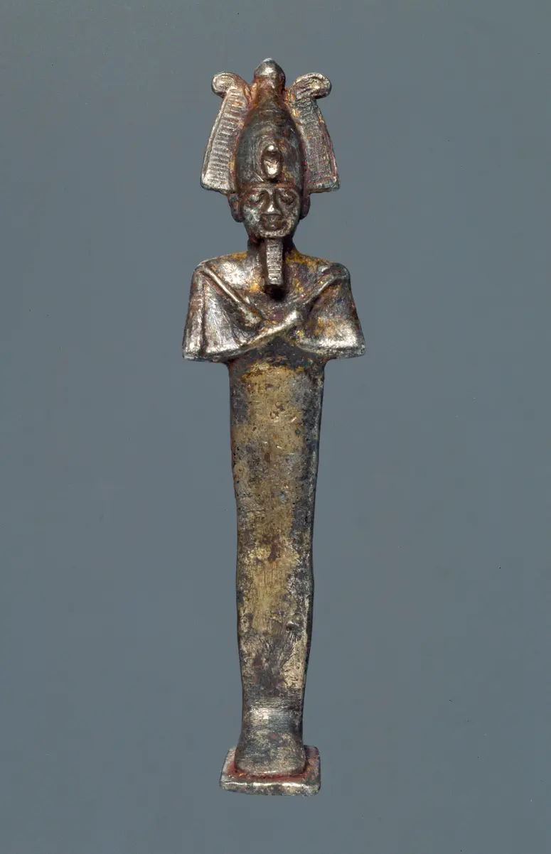 Kleine Figur des Gottes Osiris