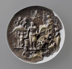 Silberschale mit Allegorie der Fruchtbarkeit