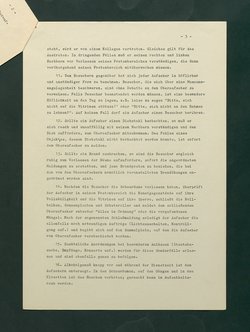 Dienstanweisungen für Postenaufseher, Portiere, die Telephonzentrale, Oberaufseher, Nachtportiere und Nachtaufseher, für den Wochendienst der Beamten und der Verwaltungskanzlei