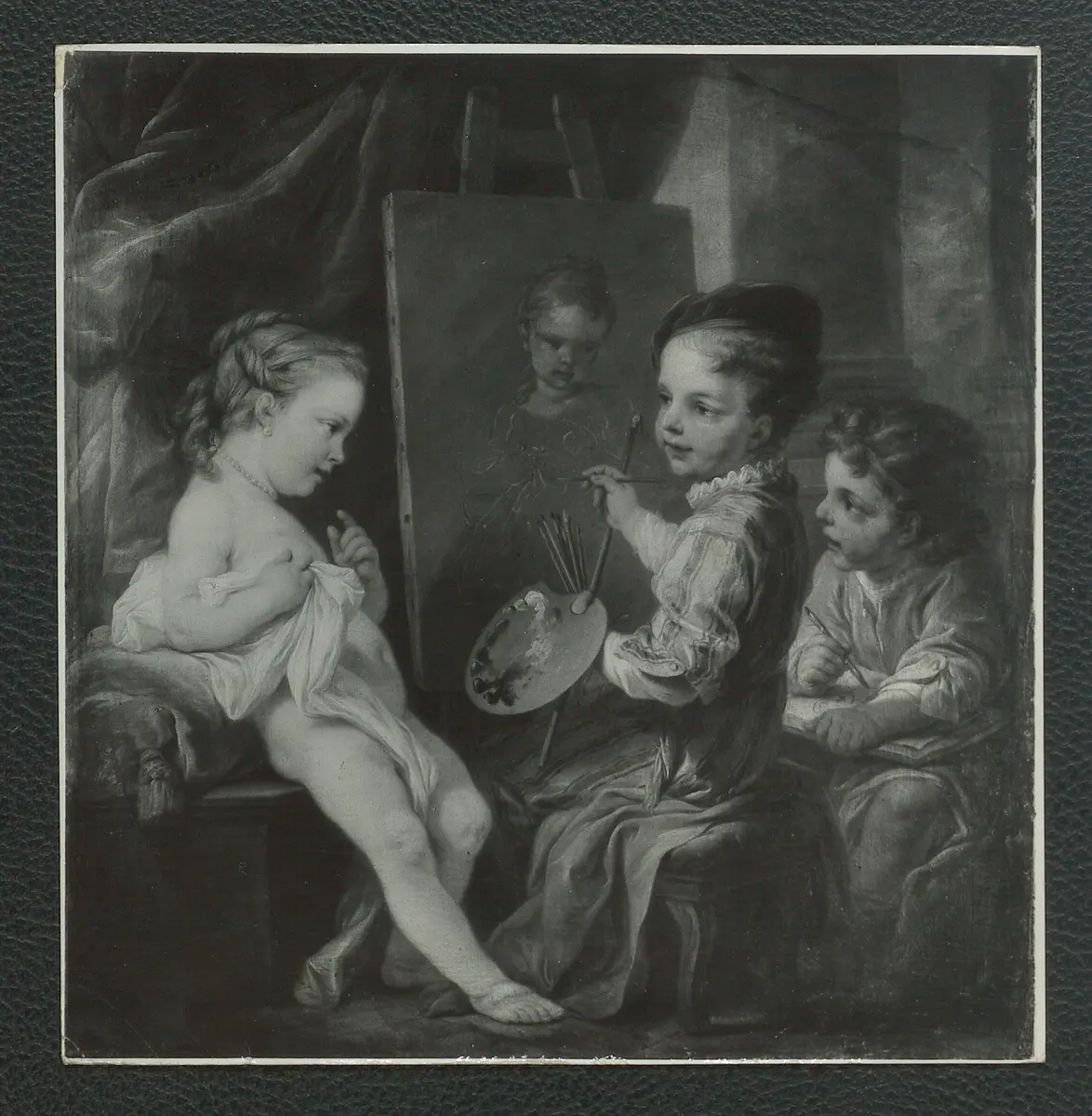 Carl van Loo: Allegorisches Gemälde darstellend 