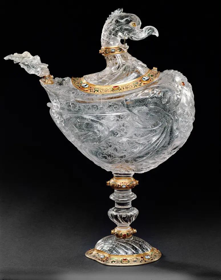 Centrepiece in the Shape of a Dragon-bird