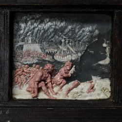 Tafel mit 60 Szenen aus den Metamorphosen des Ovid