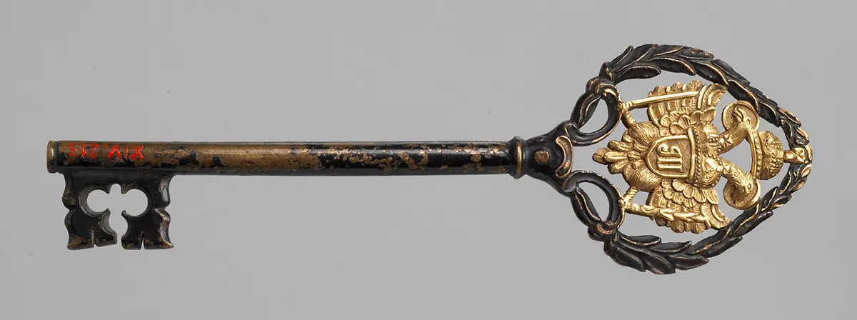 Kämmererschlüssel der Kaiserin Maria Theresia und des Kaisers Joseph II.