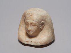 Kanope mit Deckel in Form eines Menschenkopfes