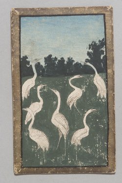 54 Spielkarten des "Ambraser Hofjagdspieles"