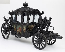 Kaiserlicher Galawagen für die Hoftrauer