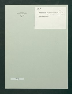 Bestimmungen zu den Agenden der provisorischen Verwaltung durch den Hofärar