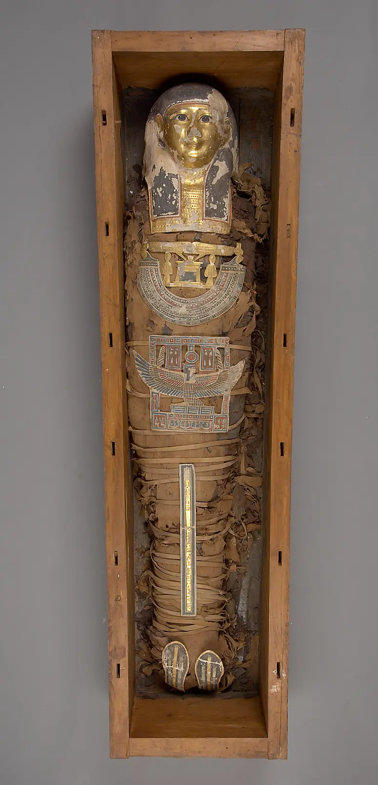 Coffin with the mummy of An-em-hor