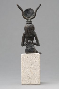 Göttin Isis mit Harpokrates