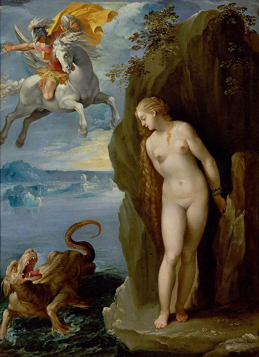 Perseus befreit Andromeda