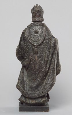Kaiser (König) Ferdinand I., Statue, Statuette, Terracotta