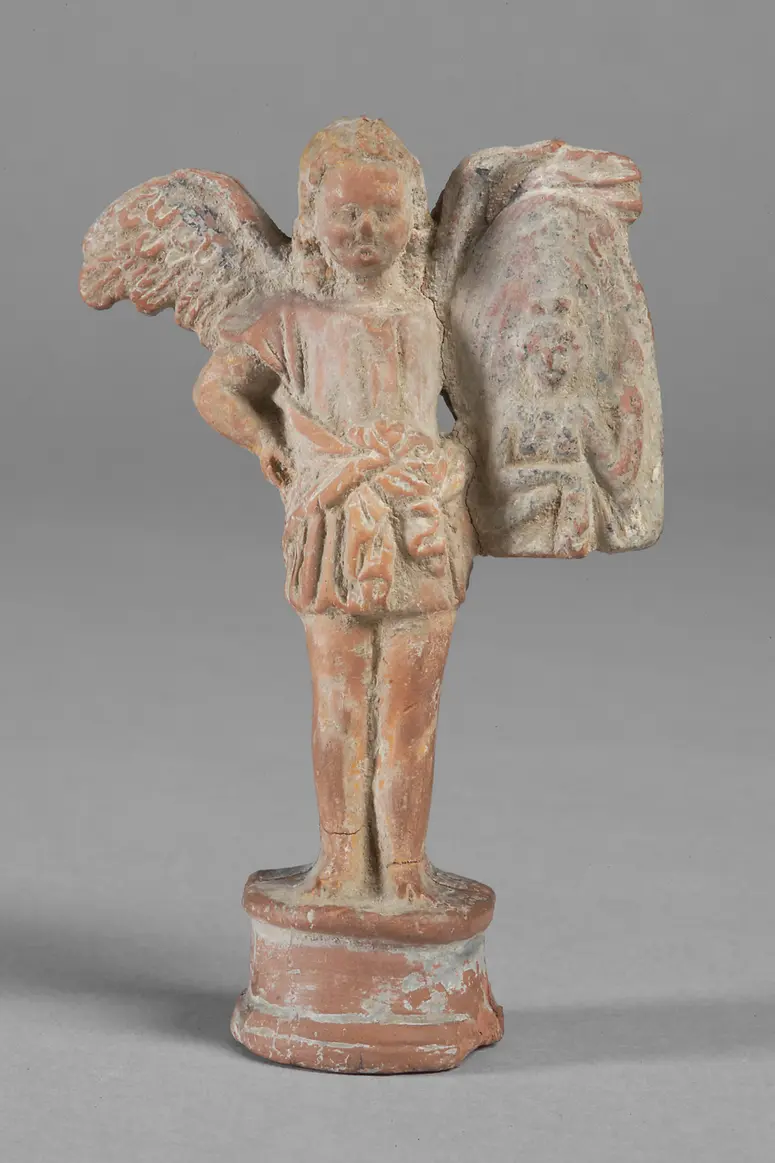Eros mit Schild