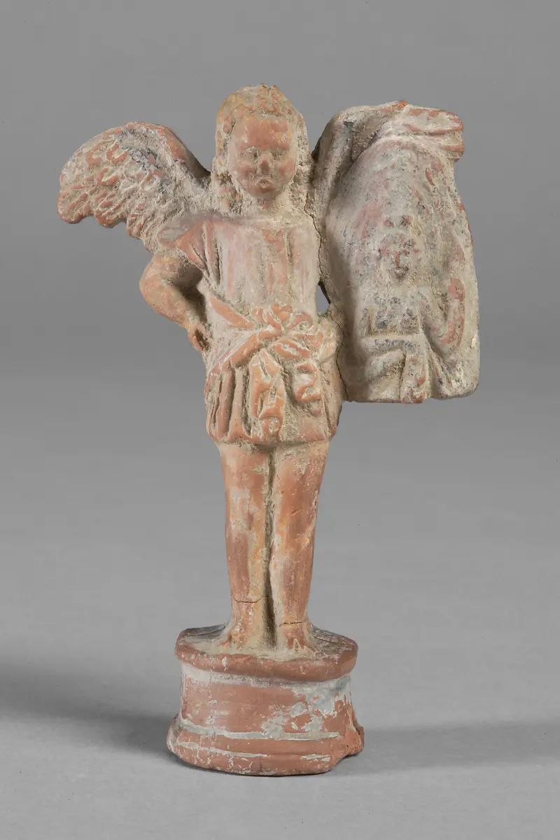 Eros mit Schild