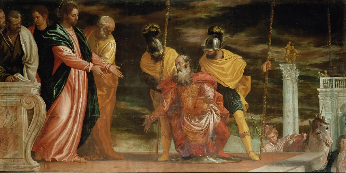 Christus und der Hauptmann von Kafarnaum