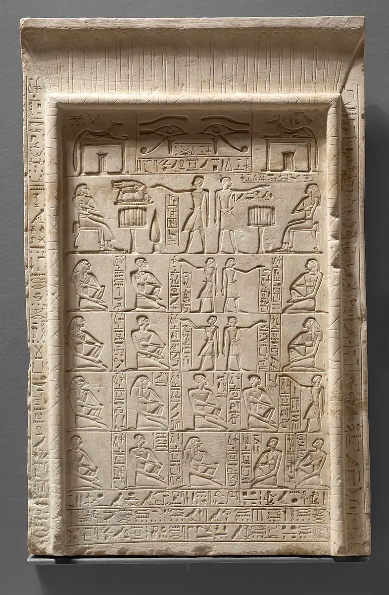 Stele des Sieglers Seneb