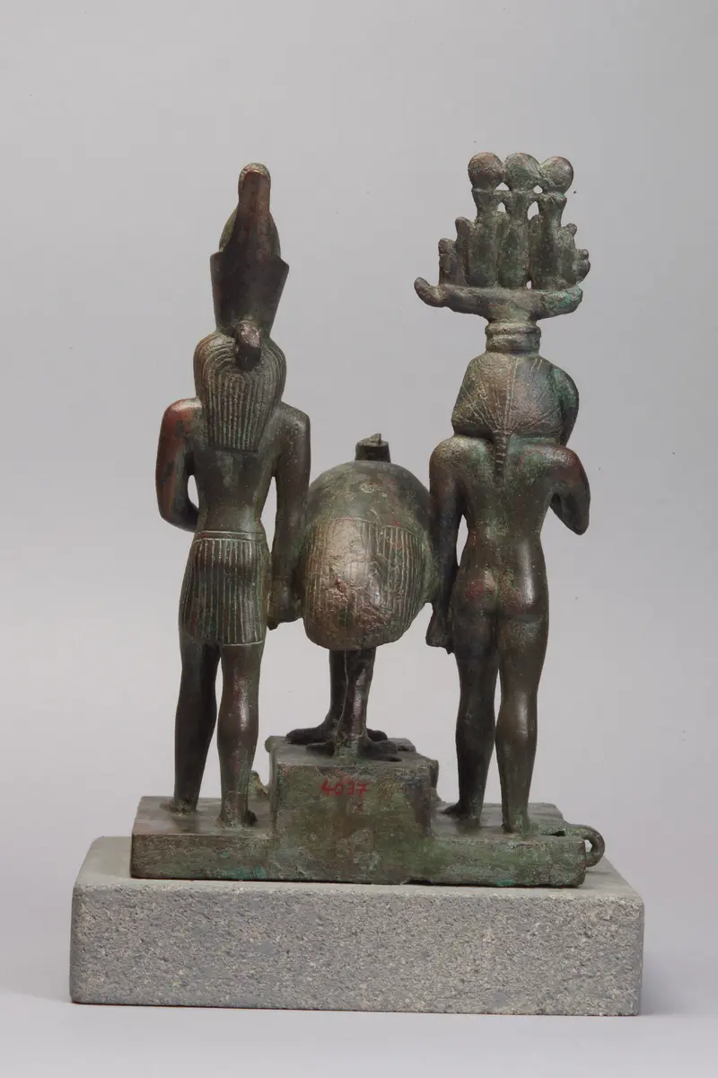 Harpokrates mit Horus und Ibis