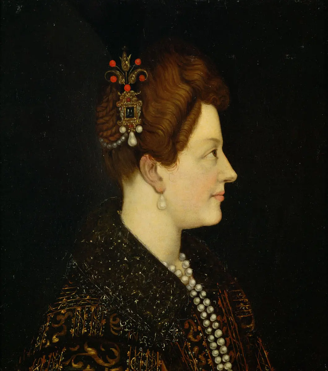 Maria de' Medici (1573-1641), Königin von Frankreich, Brustbild
