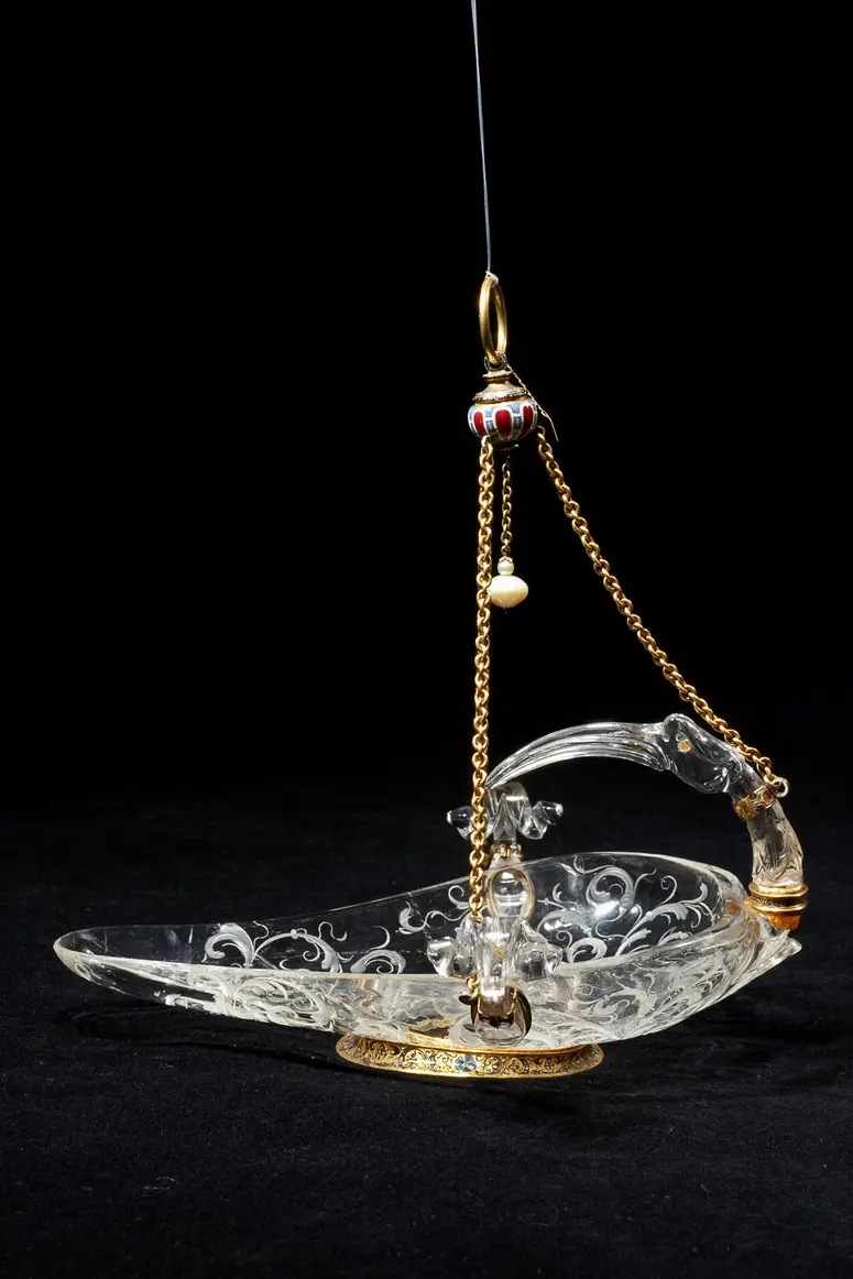 Hanging Bowl in the Form of a Lamp