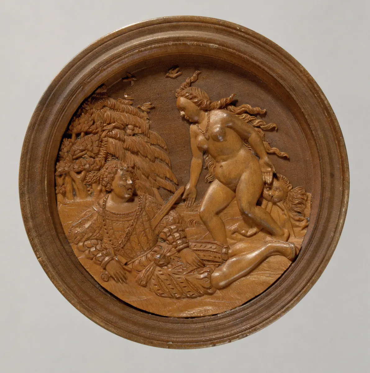 Pyramus und Thisbe; Spielstein für das Brettspiel für den 
