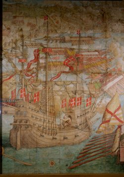 Kriegszug Kaiser Karls V. gegen Tunis (1535): Einnahme der Festung La Goletta durch Heer und Flotte