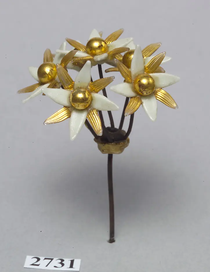 Blumenbukett aus Glas