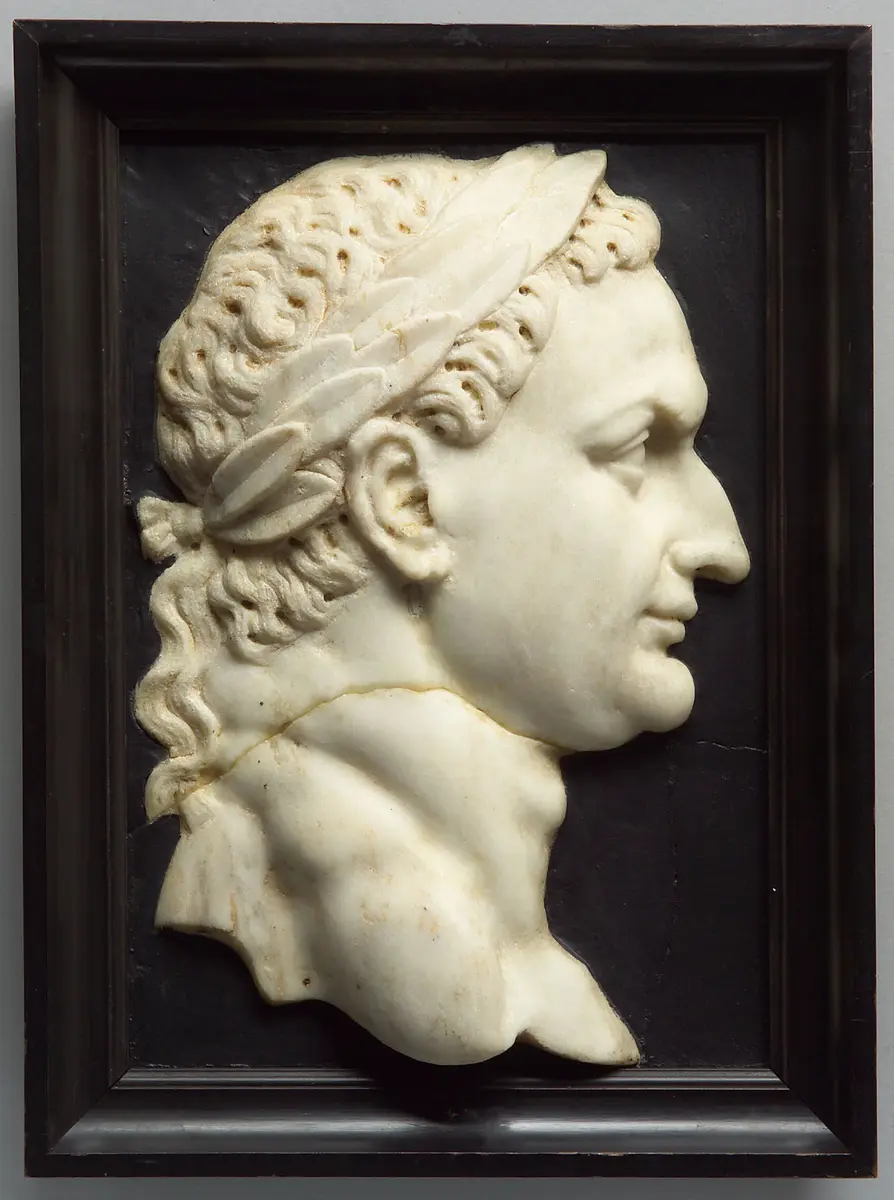 Relief, Domitian, römischer Kaiser, Imperator