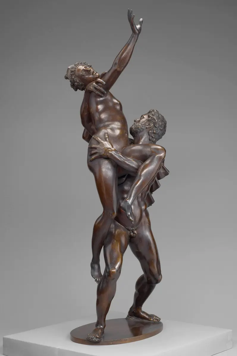 Raptus Group of Two Figures