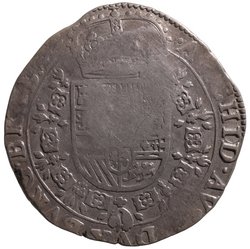 Spanische Niederlande: Philipp IV. (mit russischer Kontermarke)