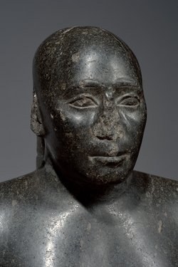 Statue of Sebek-em-saf (head)