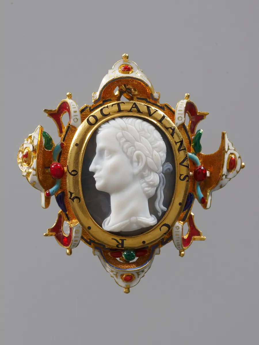 Augustus. Aus einer Serie von zwölf römischen Imperatoren