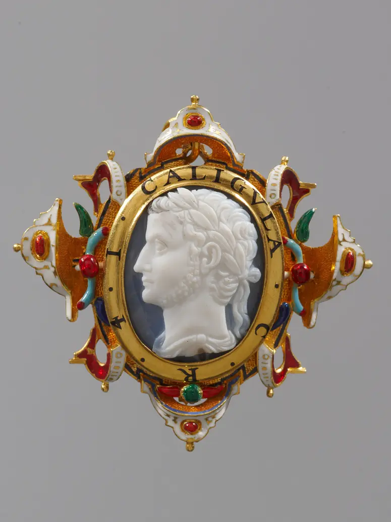 Caligula. Aus einer Serie von zwölf römischen Imperatoren
