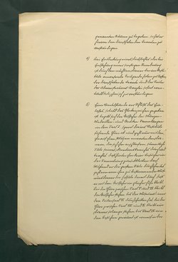 handschriftliche Dienstordnung für Museumsaufseher