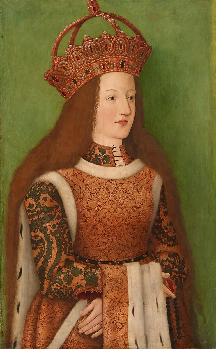 Eleonore von Portugal (1434/1437-1467), Kaiserin, Halbfigur