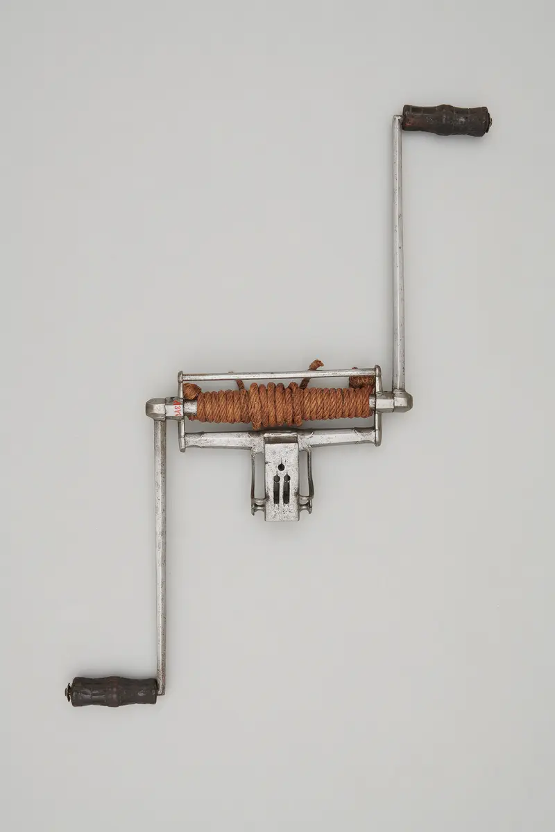 Flaschenzugwinde für eine Armbrust