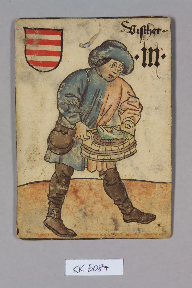Kartenspiel, sog. Hofämterspiel