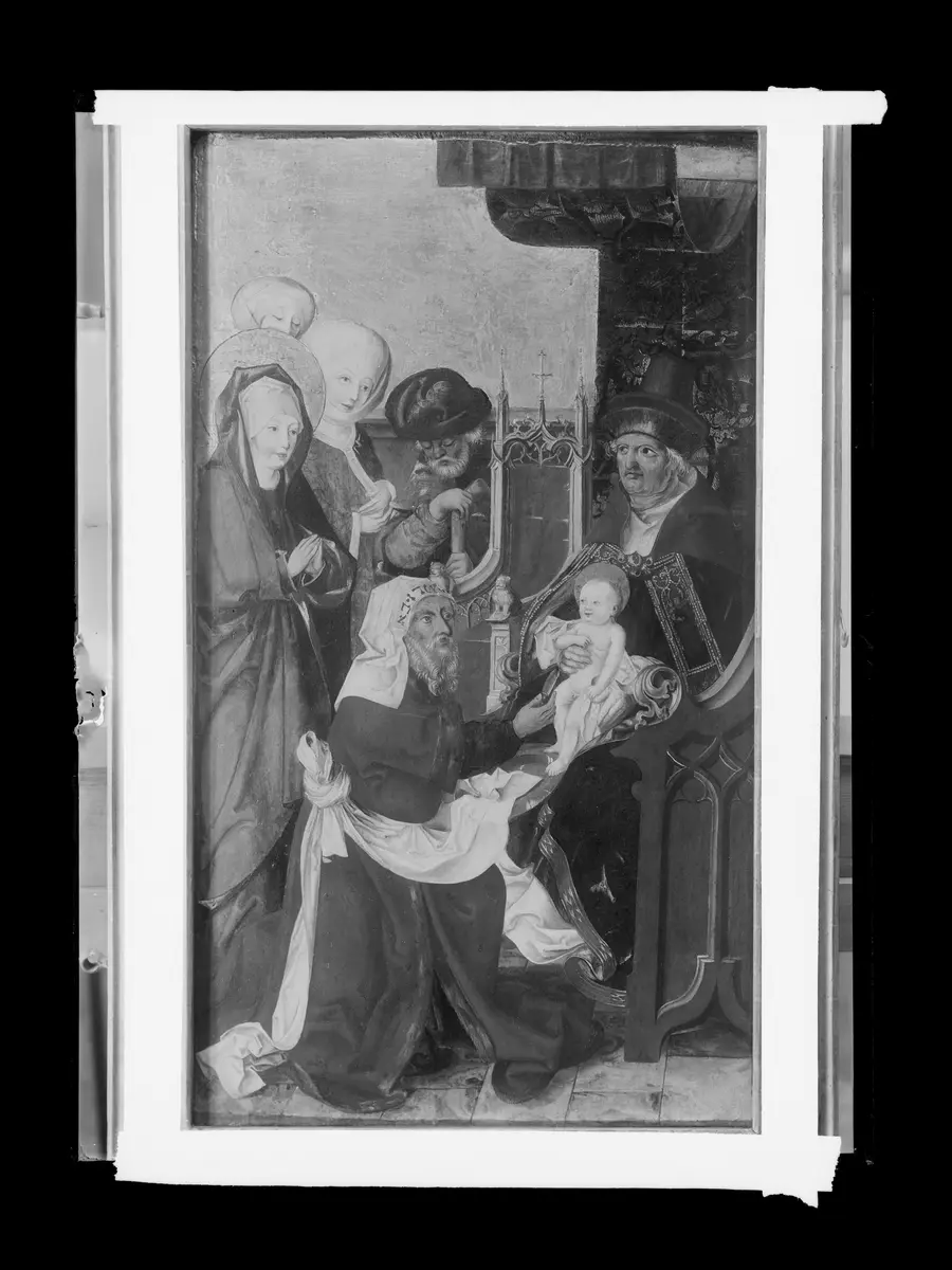 Beschneidung Christi. Altartafel. doppelseitig