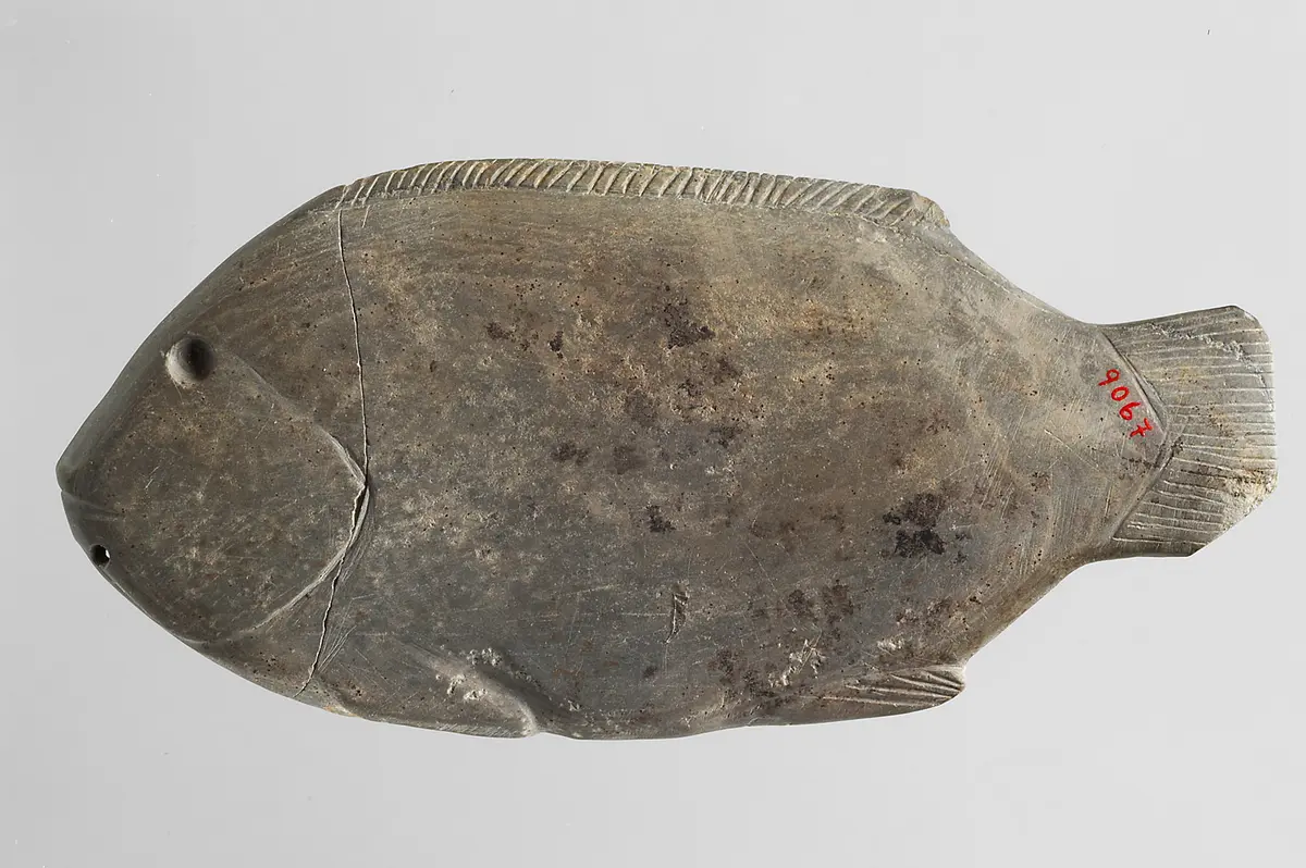 Fischförmige Schminkpalette