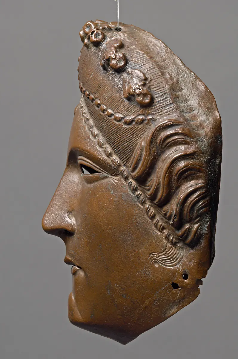 Weibliche Gesichtsmaske