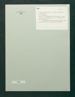 Feuerwachordnung für das Kunsthistorische Museum