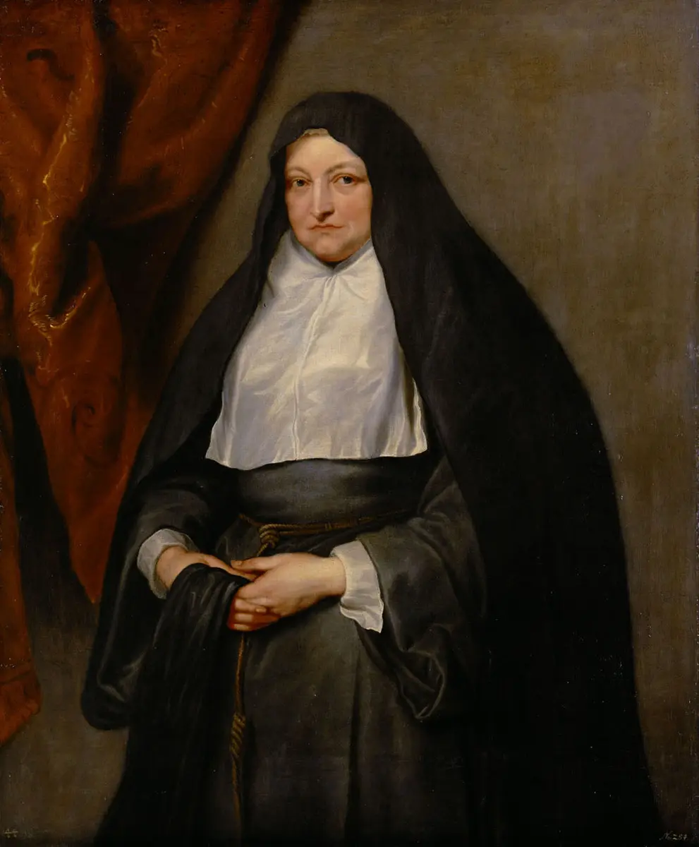 Infantin Isabella Clara Eugenia (1566-1633), Bildnis als Witwe