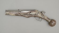 Doppelpistole mit zwei Radschlössern (Faustrohr)
