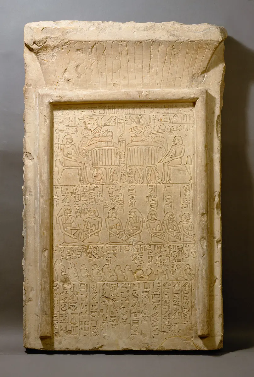 Stele des Wer-merutef und des Imi-ra-mescha