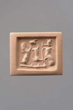 Rechteckige Siegelplatte