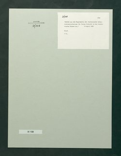 Auszug aus dem Regalomento des italienischen Unterrichtsministeriums für freien Eintritt in die italienischen Museen etc. vom 13. April 1902