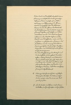 handschriftliche Dienstordnung für Museumsaufseher