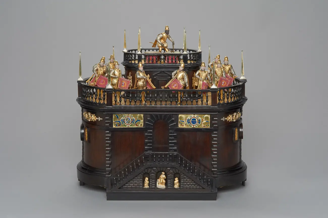 Sog. Trompeterautomat